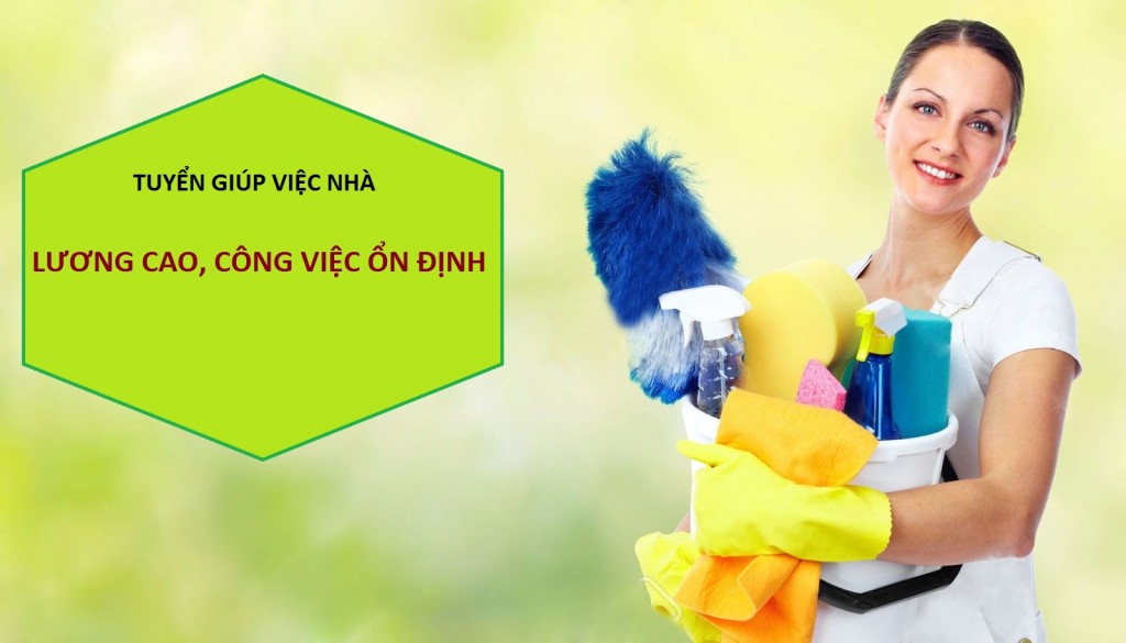 Tuyển dụng lao động giúp việc theo giờ 